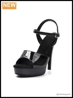 Platform Heels 5 Inch Stiletto Ankle Strap Pole Dance Shoes
